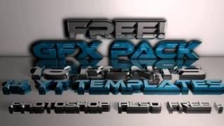 FREE! GFX PACK! +30 Fonts - Templates - PhotoShop CS4 FREE !