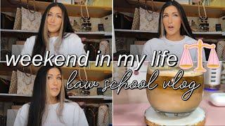 BALANCING LAW SCHOOL AND LIFE: EARLY BAR PREP, NESPRESSO BARISTA UNBOXING, + FAMILY TIME | VLOG