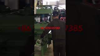 Rubber tiles vulcanizing press machine loading the container now