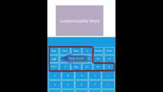 scientific calculator Ahoocalc "Settings"