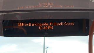 (ibus) 169 to Barkingside, Fullwell Cross (Curtailment)