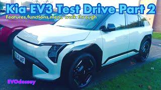 Kia EV3 GT Line S UK Production Version Review Part 2- External/Internal controls and functions