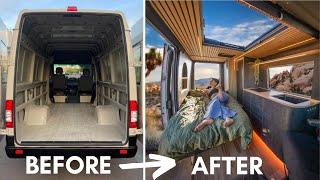 Transforming an Old Work Van to a Tiny Home on Wheels in 30 days!