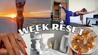 WEEK RESET: ring shopping, meal ideas, workouts, sunrise cold plunge !!!