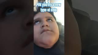 POV you try a new type of chip