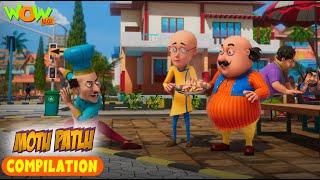 Motu Patlu Ki Kung Fu School | Motu Patlu Season 15 Compilation 01 | Motu Patlu | Wow Kidz | #spot