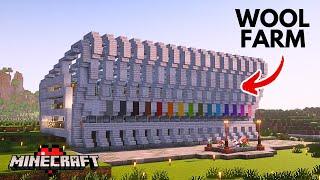 I Built Xisuma's Auto Wool Farm in Survival - 16 Colours of Minecraft