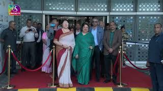 Bangladesh Parliament Speaker Dr. Shirin Sharmin Chaudhury arrived in Delhi for the P20 Summit