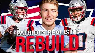 NEW ENGLAND PATRIOTS REALISTIC REBUILD IN MADDEN 23!