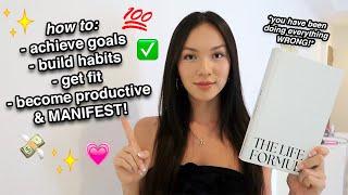 how to become more productive & achieve your goals!