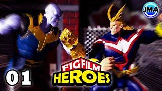 FIGFILM Heroes EP 01: Thanos vs All Might  MY HERO ACADEMIA x MARVEL / Stop Motion / JM Animation