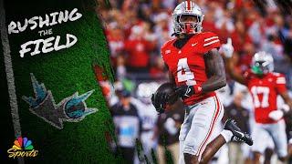 How Ohio State WRs Emeka Egbuka, Jeremiah Smith thrive | Rushing the Field | NBC Sports