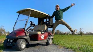 Mein eigenes GOLFCART - UMBAU zum GARTENMOBIL F.1