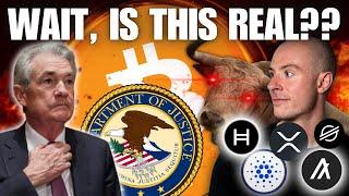 Wait, Is This Really Happening?? US Goverment Want To Sell $6.5 Billion Bitcoin!? FED Upset Markets!