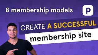 How to create a SUCCESSFUL MEMBERSHIP SITE (8 examples)