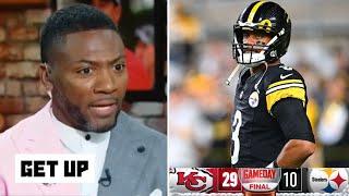 GET UP | Ryan Clark GOES CRAZY Steelers outclassed 3 weeks in a row by elite teams after loss Chiefs