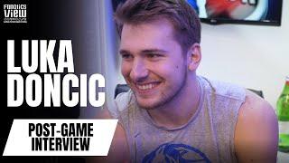 Luka Doncic on Dirk Nowitzki Courtside, Tracy McGrady Love, James Harden & Russell Westbrook Matchup