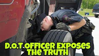 20 Year Ex D.O.T Officer Exposes The Truth "Yes We Pulled Truck Drivers Over To Make A Quota"