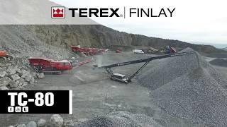 Автономный гусеничный конвейер Terex Finlay TC80