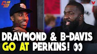 Jeff Teague REACTS to Draymond Green & Baron Davis ROASTING Kendrick Perkins after Kawhi take