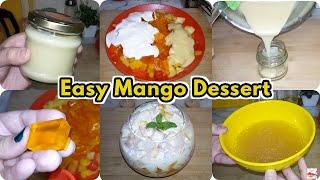 Easy Mango Dessert Recipe | Quick Mango Dessert Recipe | @easyrecipesbyayeshakhalid