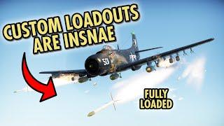 CUSTOM LOADOUTS in War Thunder are OP - AD-4 in War Thunder