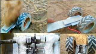 how to make tractor metal gearbox