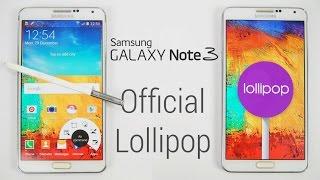 Galaxy Note 3 - Official Android 5.0 Lollipop Update - Install Instructions (N9005 Final)