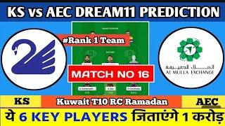 KS vs AEC Dream11 Prediction | KS vs AEC Dream11 Team | KS vs AEC Dream11 | KS vs AEC |