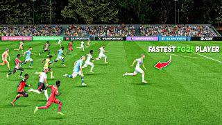 Who's the fastest FC 25 Player? - FC 25 Speed Test (ft. #mbappe #adamatraore #adeyemi