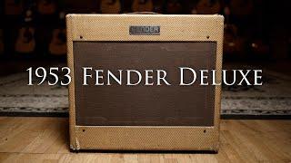 1953 WIDE PANEL Fender Deluxe w/ Trevor Boone!