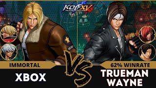 KOF XV️XBOX (Rock/K'/Terry) vs TRUEMAN WAYNE (Kyo/Iori/Kim)️Replay Match - 11/24