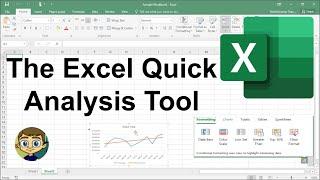 The Excel Quick Analysis Tool