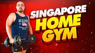 Singapore Home Gym Tour | lockdown home gym setup || Garage Gym Life Media