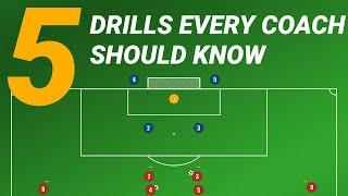 5 Easy Football/Soccer Drills For Beginners | Football/Soccer