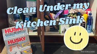 CLEAN & ORGANIZE UNDER MY KITCHEN SINK