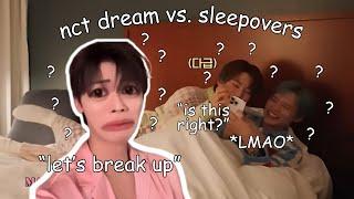 sleepovers with nct dream goes hard (hard to actually sleep)