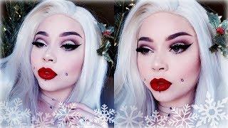 CLASSIC HOLIDAY CHRISTMAS GLAM to SLEIGH Your Family With Makeup Tutorial