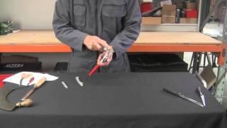 How to Sharpen a Pair of Secateurs with a Swiss Istor Sharpener