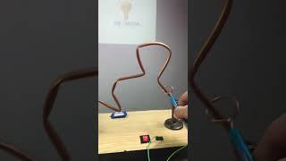 Wire loop game | buzz game | school project | buzzer