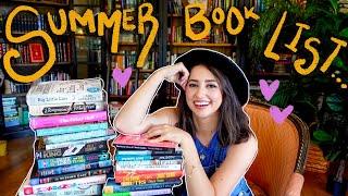 MY SUMMER READING LIST! All The Books I Want to Read for June and July!