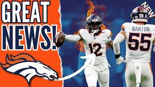 Denver Broncos Get More Good News After DOMINATING the New Orleans Saints...