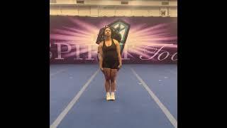 Olivia Moses Pitt cheer tryout 2022