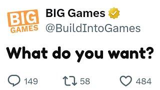 Big Games asks what YOU want in Pet Simulator 99