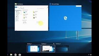 Windows 10 Multiple Desktops