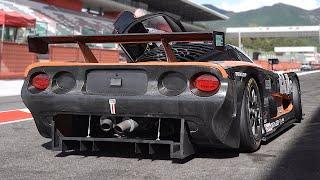 The forgotten Mosler MT900R GT3 racecar engine Sound feat. OnBoard footage racing at Mugello!