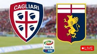 CAGLIARI VS GENOA LIVE SERIE A 2024/2025