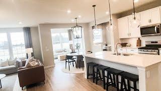 NEW HOME TOUR // PULTE MODEL HOME TOUR //$400k+ HOMES IN MCCORDSVILLE, IN