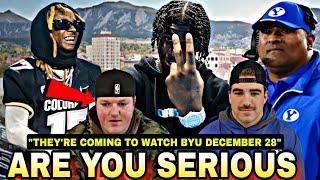 BYU Player Gives SHOCKING RESPONSE To Playing Against A Famous Deion Sanders' Colorado Team‼️