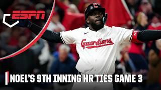 Jhonkensy Noel’s 2-out HOME RUN sends ALCS Game 3 to extras | ESPN MLB